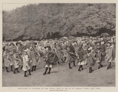 Skirt-Dance by Children at the Floral Fete in Aid of St George